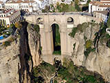 Vista aérea del Tajo de Ronda